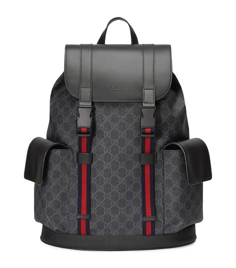 gucci bookbag mens|gucci leather backpacks for men.